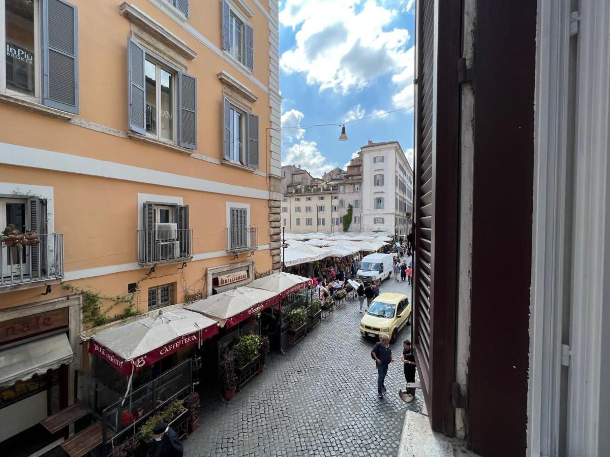 Ferienwohnung Campo De Fiori Chic Rom Exterior foto