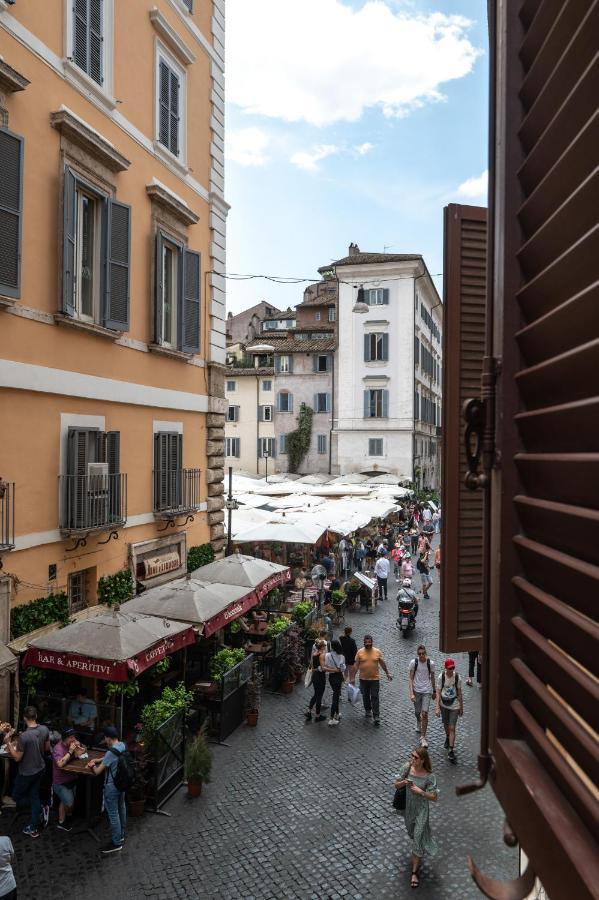 Ferienwohnung Campo De Fiori Chic Rom Exterior foto